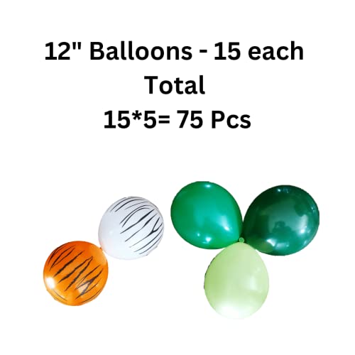 Jungle Theme Party Decorations | Balloons Garland Kit